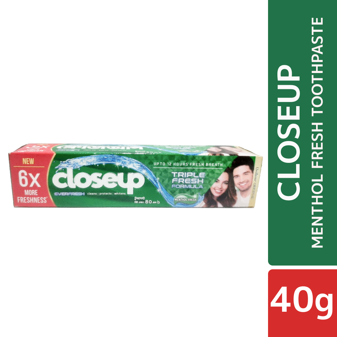 Closeup Toothpaste Menthol Fresh - 40gm