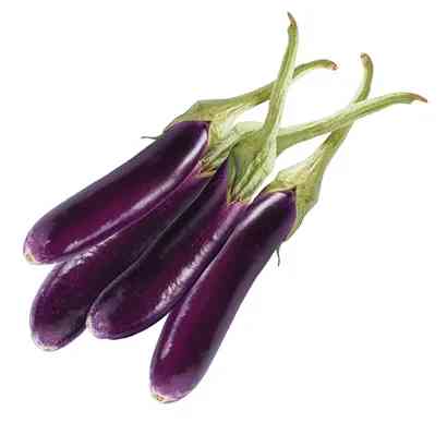 Lomba Kalo Begun (Long Brinjal Black) ± 25 gm