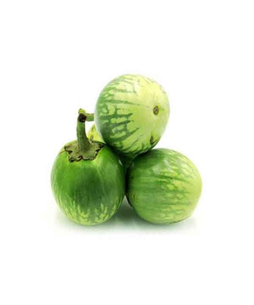 Sobuj Gol Begun (Round Brinjals Green) ±35 gm