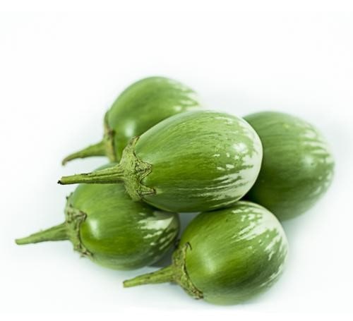 Sobuj Gol Begun (Round Brinjals Green) ±35 gm