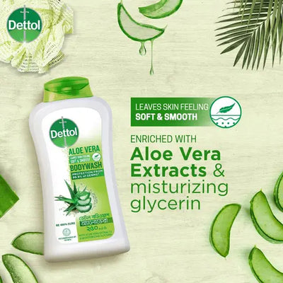 Dettol Aloe Vera Body Wash 250ml