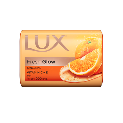 Lux Soap Bar Fresh Glow Tangerine & Vitamin C + E - 100g